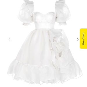 Selkie Ivory Bebe Bloom Dress